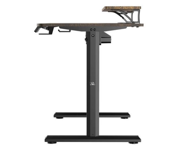 Ultradesk HIGHLANDER Elektryczna regulacja Brązowe - 1295842 - zdjęcie 3